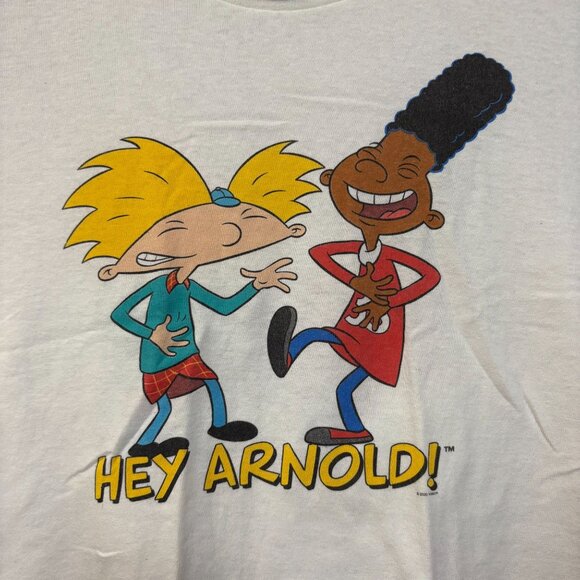 Nickelodeon Hey Arnold Cartoon Crop Top Small - Picture 2 of 4